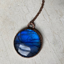 Load image into Gallery viewer, Labradorite Blue Moon Necklace #1