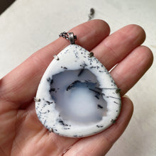 Load image into Gallery viewer, Dendritic Opal Necklace #6 - Sterling Silver