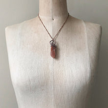Load image into Gallery viewer, Raw Sunstone Necklace #1 - Ready to Ship