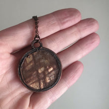 Load image into Gallery viewer, Round Sunstone Necklace #1 - Ready to Ship