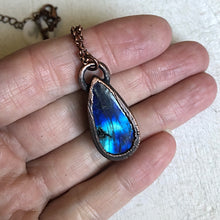 Load image into Gallery viewer, Blue Labradorite Teardrop Necklace - Ready to Ship
