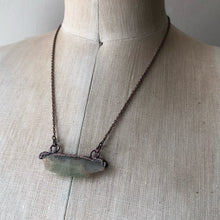 Load image into Gallery viewer, Raw Green Kyanite Necklace #4 - Ready to Ship