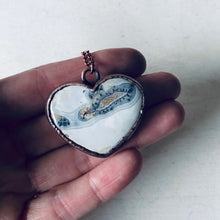 Load image into Gallery viewer, Maligano Jasper Heart Necklace #11