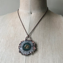 Load image into Gallery viewer, Amethyst Stalactite Slice Necklace #2 - Ready to Ship