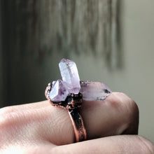 Load image into Gallery viewer, Vera Cruz Amethyst Cluster Ring #2 - Ready to Ship