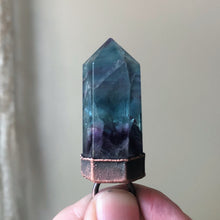 Load image into Gallery viewer, Fluorite Polished Point Necklace #7 - Ready to Ship