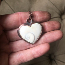 Load image into Gallery viewer, Eye of Shiva Heart Necklace #3