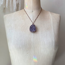 Load image into Gallery viewer, Amethyst Druzy "Shine" Necklace #3 - Ready to Ship