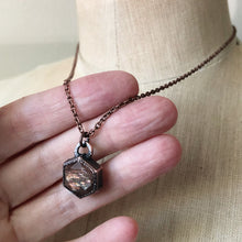 Load image into Gallery viewer, Sunstone Hexagon Necklace #1 - Ready to Ship