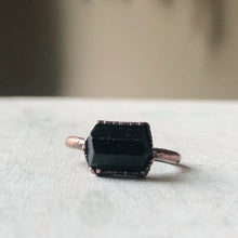 Load image into Gallery viewer, Dravite (Brown Tourmaline) Stacking Ring # 6 (Size 7)
