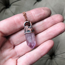 Load image into Gallery viewer, Vera Cruz Amethyst Point Necklace #1 - Snow Moon Collection
