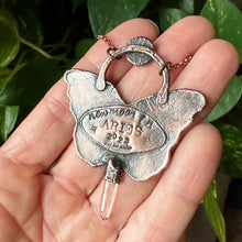 Load image into Gallery viewer, New Moon in Aries Butterfly Necklace - Ready to Ship