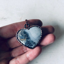 Load image into Gallery viewer, Maligano Jasper Heart Necklace #9
