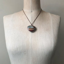 Load image into Gallery viewer, Polychrome Jasper Heart Necklace #5