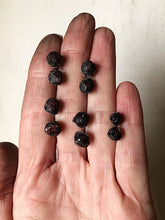 Load image into Gallery viewer, Raw Garnet Stud Earrings - Made to Order