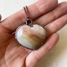 Load image into Gallery viewer, Polychrome Jasper Heart Necklace #3