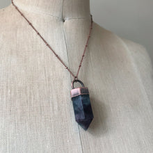 Load image into Gallery viewer, Fluorite Polished Point Necklace #3 - Ready to Ship