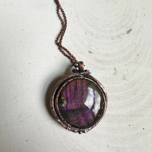 Load image into Gallery viewer, Round Purple Labradorite Necklace - Ready to Ship