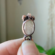 Load image into Gallery viewer, Rutile Quartz & Sunstone Necklace #3 - Ready to Ship