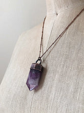 Load image into Gallery viewer, Fluorite Polished Point Necklace #8 - Equinox 2020
