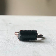 Load image into Gallery viewer, Dravite (Brown Tourmaline) Stacking Ring # 5 (Size 6.75-7)