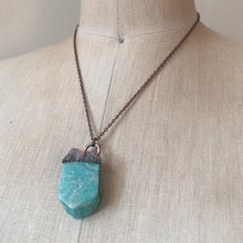 Load image into Gallery viewer, Raw Amazonite Necklace - Ready to Ship