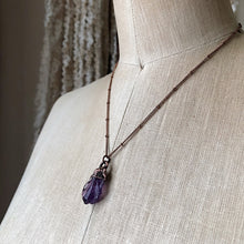 Load image into Gallery viewer, Raw Amethyst Point Necklace #1