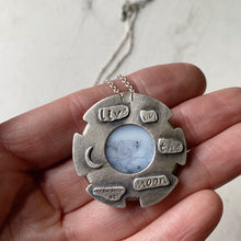 Load image into Gallery viewer, Dendritic Opal Necklace #1 - Sterling Silver
