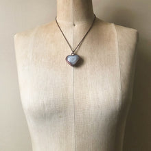 Load image into Gallery viewer, Botswana Agate Heart Necklace #2