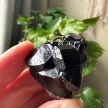 Load image into Gallery viewer, Black Tourmaline Necklace with Grey Moonstone - Ready to Ship
