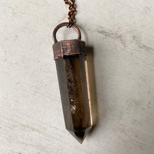 Load image into Gallery viewer, Large Polished Smoky Quartz Point Necklace #1 - Ready to Ship