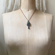 Load image into Gallery viewer, Moss Agate & Dravite Necklace #1