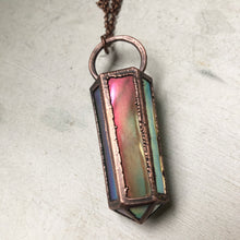 Load image into Gallery viewer, Large Angel Aura Point Lantern Necklace #1- Ready to Ship