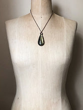 Load image into Gallery viewer, Labradorite Teardrop Necklace #2- Ready to Ship