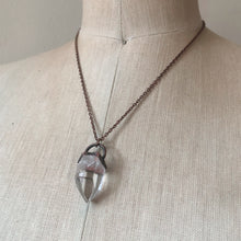 Load image into Gallery viewer, Clear Quartz Point Necklace #1 - Ready to Ship
