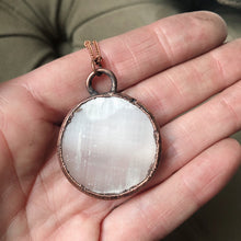 Load image into Gallery viewer, Selenite Snow Moon Necklace #2 - Ready to Ship