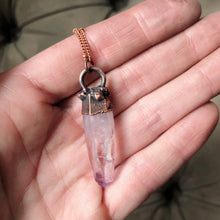 Load image into Gallery viewer, Vera Cruz Amethyst Point Necklace #2 - Snow Moon Collection
