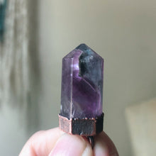 Load image into Gallery viewer, Fluorite Polished Point Necklace #1 - Ready to Ship