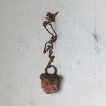 Load image into Gallery viewer, Raw Sunstone Necklace #2 - Ready to Ship