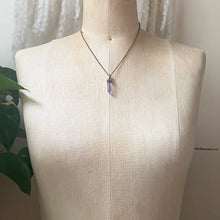 Load image into Gallery viewer, Amethyst Mini Polished Point Necklace #1 - Ready to Ship