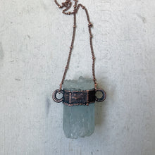 Load image into Gallery viewer, Raw Aquamarine Necklace #2 - Ready to Ship