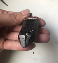 Load image into Gallery viewer, Raw Smoky Quartz Point Necklace (Ready to Ship) - Darkness Calling Collection