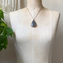 Load image into Gallery viewer, Purple Labradorite Necklace #4 - Ready to Ship