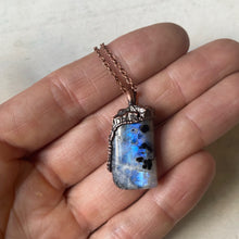 Load image into Gallery viewer, Rainbow Moonstone Necklace #5 - Ready to Ship