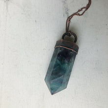 Load image into Gallery viewer, Fluorite Polished Point Necklace #7 - Ready to Ship