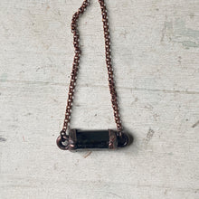 Load image into Gallery viewer, Dravite (Brown Tourmaline) Bar NecklaceNecklace #2