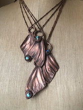Load image into Gallery viewer, Electroformed Butterfly Wing & Labradorite Necklace - Spring Equinox Collection