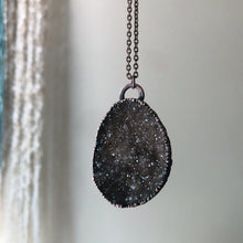 Load image into Gallery viewer, Brown Druzy Statement Necklace - Ready to Ship
