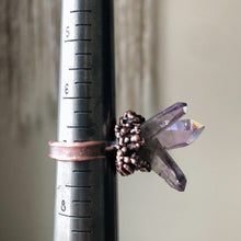 Load image into Gallery viewer, Vera Cruz Amethyst Cluster Ring #1 - Ready to Ship