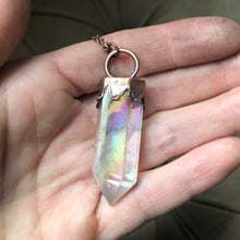 Load image into Gallery viewer, Polished Angel Aura Point Necklace #3 - Ready to Ship